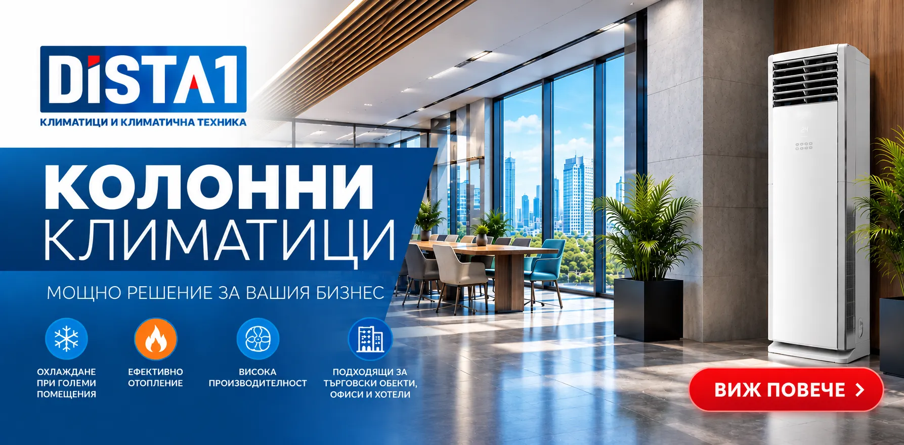 Колонни климатици