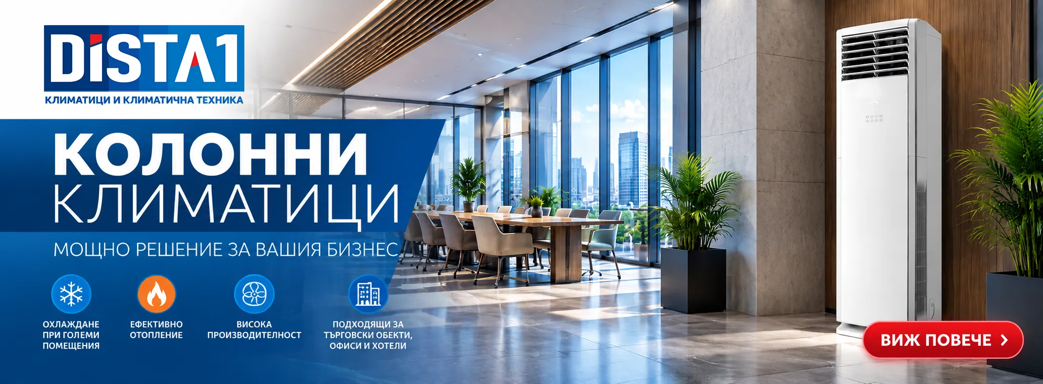 Колонни климатици